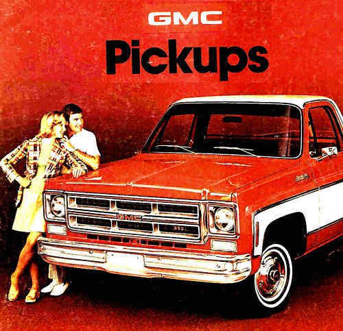 1975 gmc pickup factory brochure-c/k 1500 2500 3500
