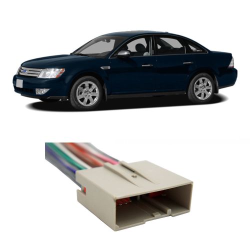 Ford taurus / taurus x 2008-2009 factory to aftermarket radio harness adapter