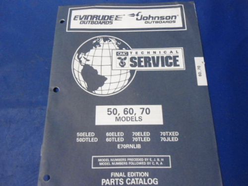 1996 evinrude johnson parts catalog , 50, 60, 70  models