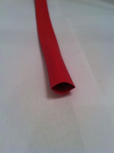 100&#039;ft 1/2&#034; heat shrink tubing red 100&#039;ft free s/h army surplus