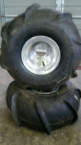 20x11.00-8 gbc sand shark tires on rims