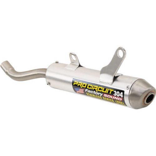 Pro circuit 304 factory sound stainless silencer exhaust - ss04250-se