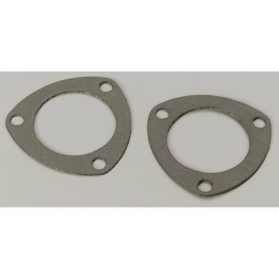 Hooker collector gaskets graphite coated aluminum core laminate 3-hole 2.5" id