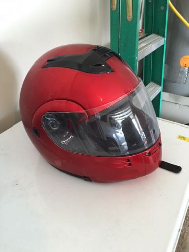 Full face motorcycle helmet