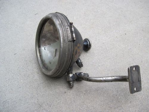 Vintage side mount spotlight/headlight.hot rod, rat rod,model t a ford. very old