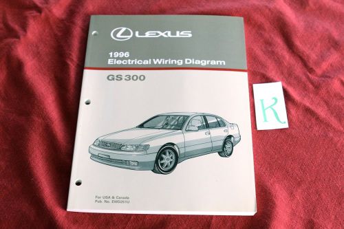 1996 lexus gs 300 electrical wiring diagram shop manual oem lexus gs300