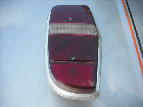 Used volvo 142 144 164 red/clear/red tail light assembly pair north america spec
