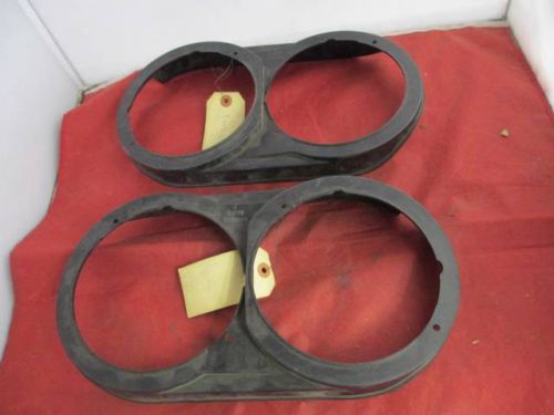 Right &amp; left headlight rubber shield 71 fury nos mopar 3443347 &amp; 3443346