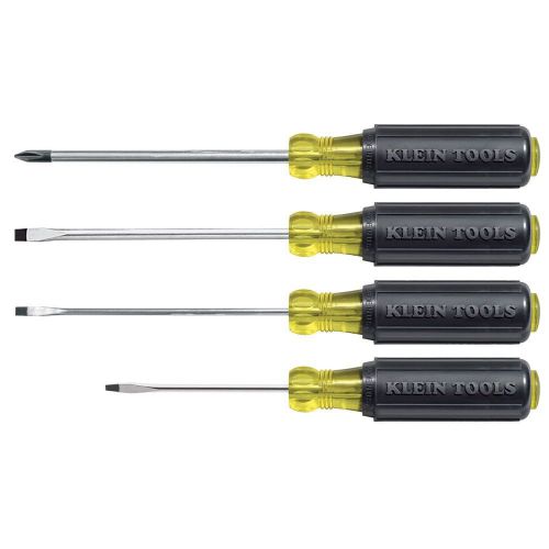 Klein tools 4-piece mini  cushion-grip screwdriver set