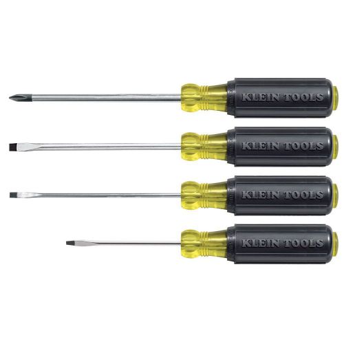 Klein tools 4-piece mini  cushion-grip screwdriver set