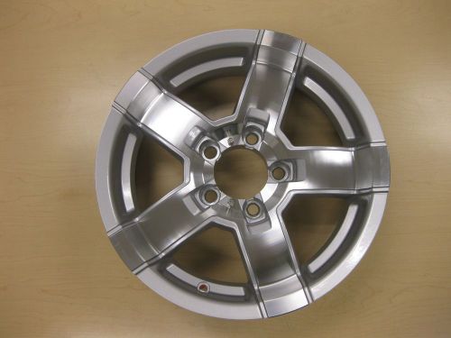 Qty 4 15x5 5-4.5 aluminum hi spec trailer wheel 581 2150 lbs 581-55545s free shp