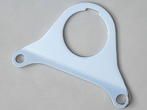 Harley-davidson road king flhr - chrome 2" single gauge bracket new 1996-later b