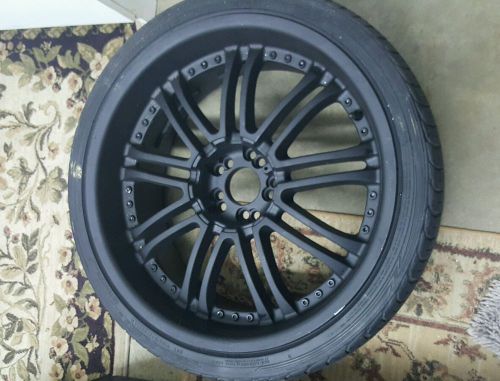 24" universal wheels and tires. falken 265 35r 22