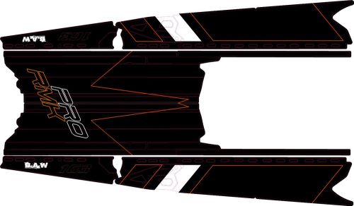 Polaris rush pro-rmk 600/800 snowmobile sled 163 tunnel wrap decals stikers