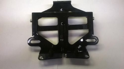 Used street glide stock licsense plate mounting bracket