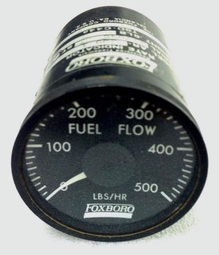 Foxboro ar-209 aircraft instrument gauge