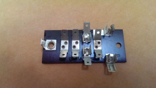 New oem omc p/n 377313 fused terminal block for spade connections