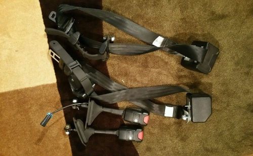 Complete rzr seat belts harness set and harware stock oem belt