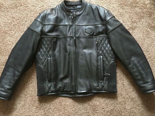 Harley davidson leather motorcycle jacket