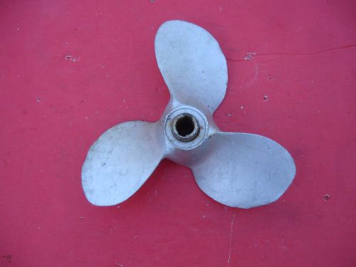 Vintage aluminum 9 1/8" boat propeller nautical maritime decor