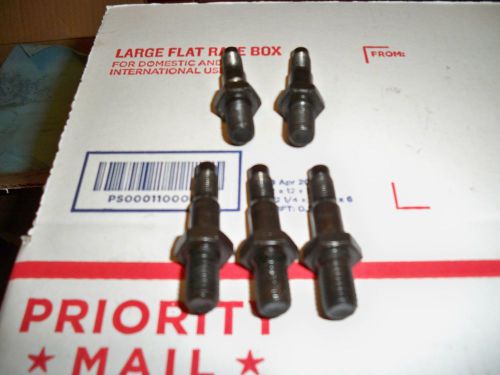 Pontiac v8 1967-79 stock rocker arm screw-in stud 5 each 7/16 350 400 428 455
