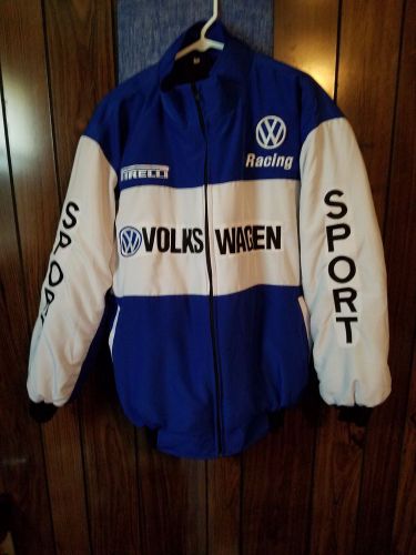 Volkswagen sport racing jacket size large