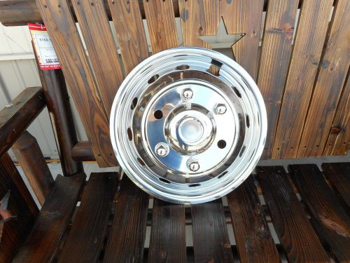 Stainless steel wheel liner 16" ford transit van 1 front 2 rear