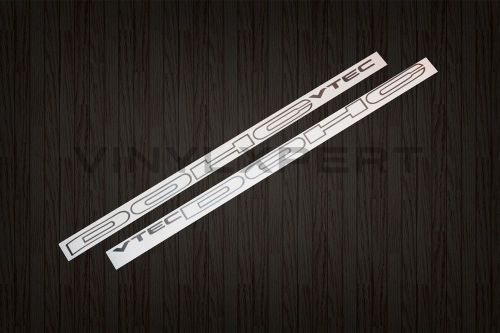 92-95 civic eg6 dohc vtec decal stickers b16a sir hatchback hatch coupe sedan