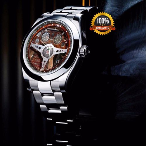 New item mg mgb mgb roadster convertible steering wheel sport  wristwatches