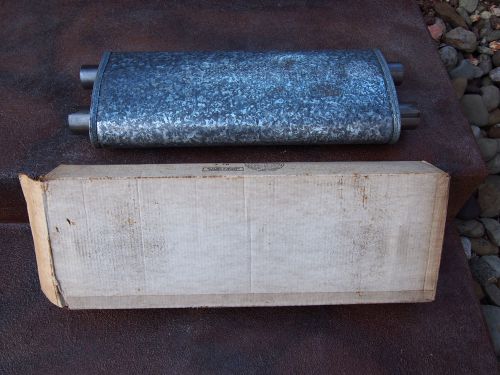 Vintage ap 1970~74 chevy nova ss nos original style muffler gm#495335 &amp; 3983035