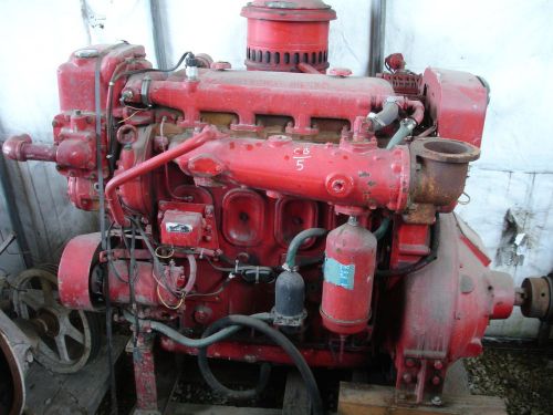 4-71 rc detroit diesel engine, marine fire pump engine, w/drect drive pto