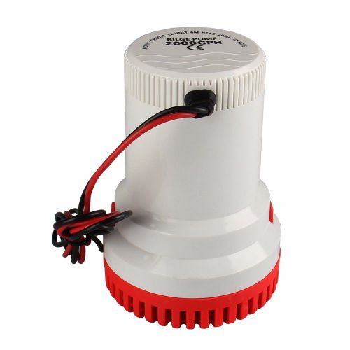 New marine bilge/sump pump 2000gph 12v unlike rule 1500gph -2500gph- 3000gph