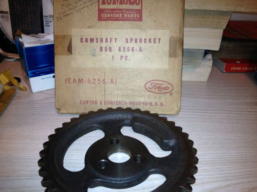 Ford 279 317 nos camshaft sprocket 1955 ford y block eam-6256a b5q-6256a