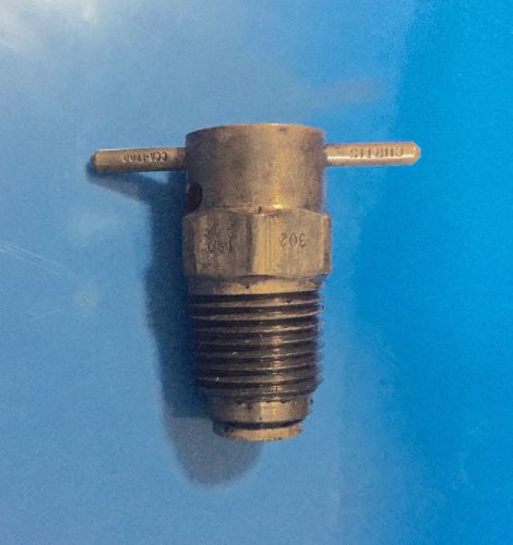 Cca1700 quick release engine oil drain fitting - cessna piper beech - used (b12)