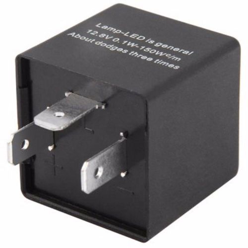 12v 2 pin car adjsutable car led turn signal flasher blinker relay
