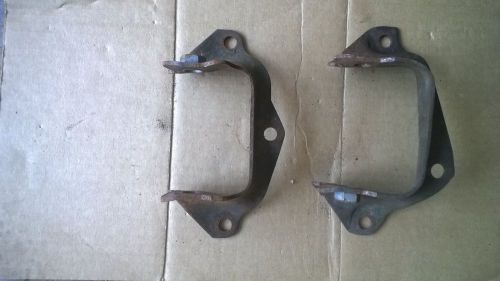Pontiac engine - motor mount brackets part #'s 496892 and 496893