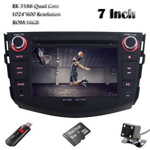 1024*600 android 4.4.4 quad core car dvd player gps for toyota rav4 2007-2012