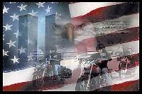 Freedom riders 6x9 motorcycle flag