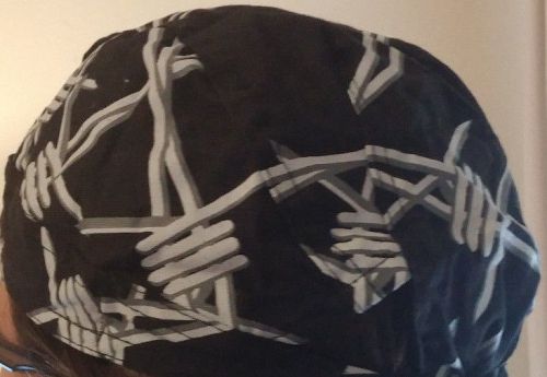 Zan flydanna with barbed wire headgear one size 100% cotton