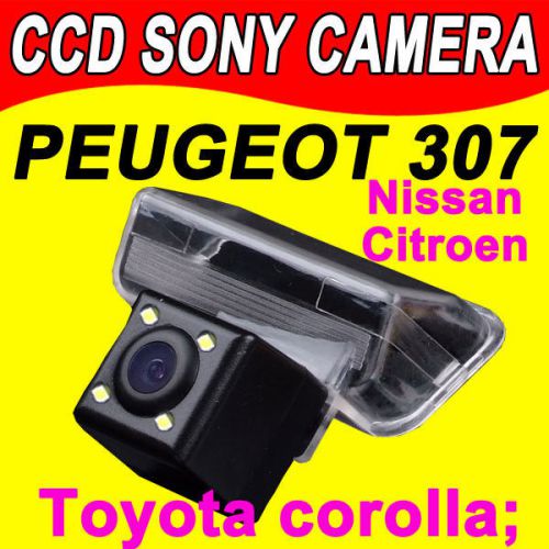 Ccd for citroen c4 c5 peugeot 307 407 nissan qashqai x-trail sunny car camera