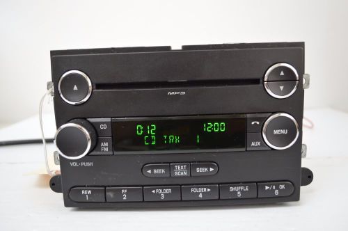 07 08 09 10 11 12 13 ford mercury radio cd player 8r3t-18c869  a31#005