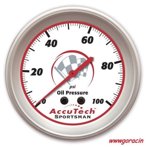 Longacre accutech sportsman 2015 oil pressure gauge,oil psi gauge,dash panel  ~