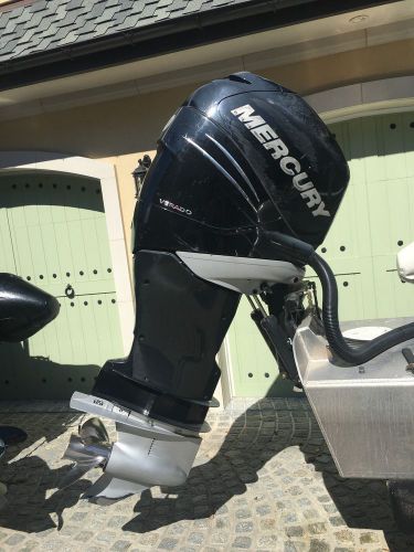 2009 300hp verado 300xxl l6 heavy gear case low hours running take off