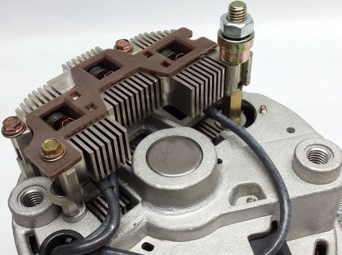 New quick start extreme duty dual rectifier200 amp cs144 gmc chevy tk alternator