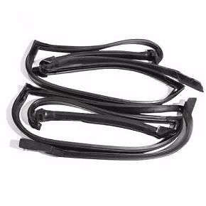 1978-1987 gm g-body t-top glass frame weatherstrips rubber seals, new