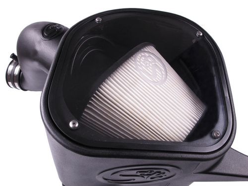 New s&amp;b performance cold air intake kit w/ filter fits ram trucks cummins 6.7l