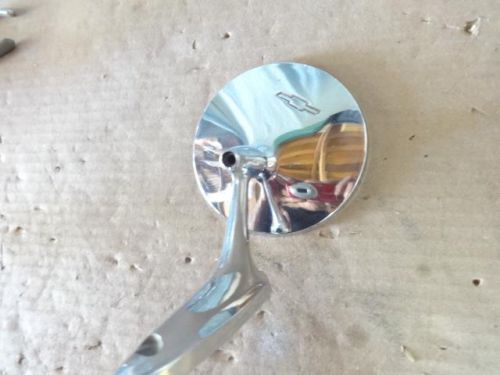 1963 - 1965? oem chevrolet bowtie mirror broken glass
