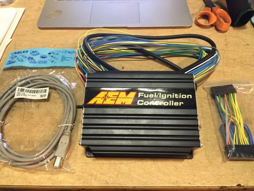 Universal fit aem style 30-1910 fic 6-channel fuel ignition controller, new!