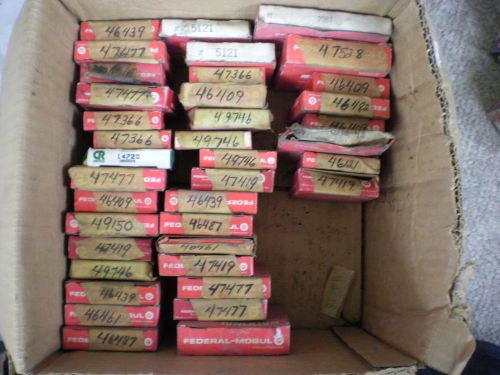 Lot of 38 oil seals nos!! 37 national, 1 cr services
