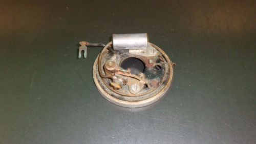 Oem ford distributor plate 1957 1958 1959 t-bird thunderbird mercury v8